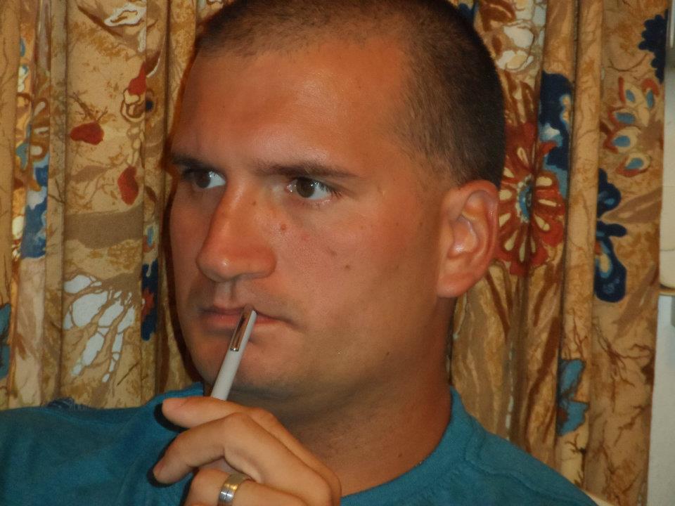 Portrait of author Matthew Thomas